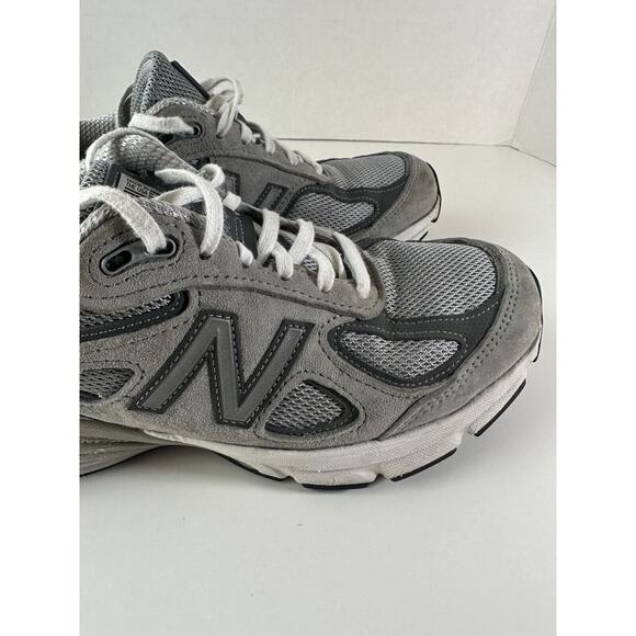 New Balance 990v4 Running Shoes Suede Gray W990GL4 Women's US Size 8.5 2A - Picture 5 of 16
